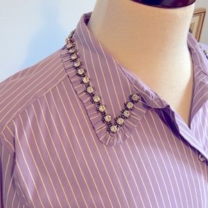 Unique Hallhuber Rhinestone Shirt